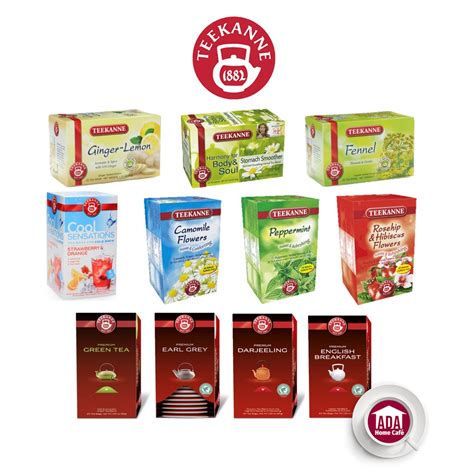 Teekanne Tea Variety Blends 20 Sachets Per Pack Imported From Germany