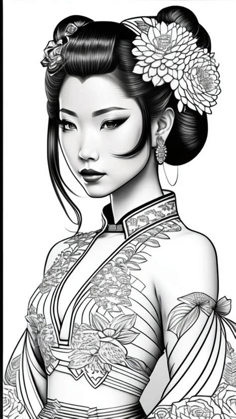 Lexica Japanese Geisha Drawing Geisha Artwork Geisha Art