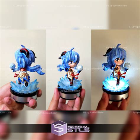 Genshin Impact Ganyu Chibi 3d Model Specialstl