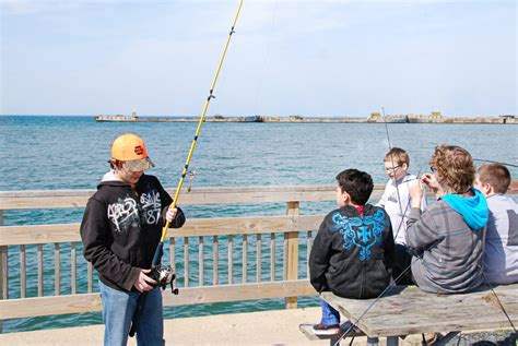 Boy Scout Troop Fishing Kiptopeke State Park Pier Flickr