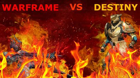 Warframe Vs Destiny Game Comparison Youtube