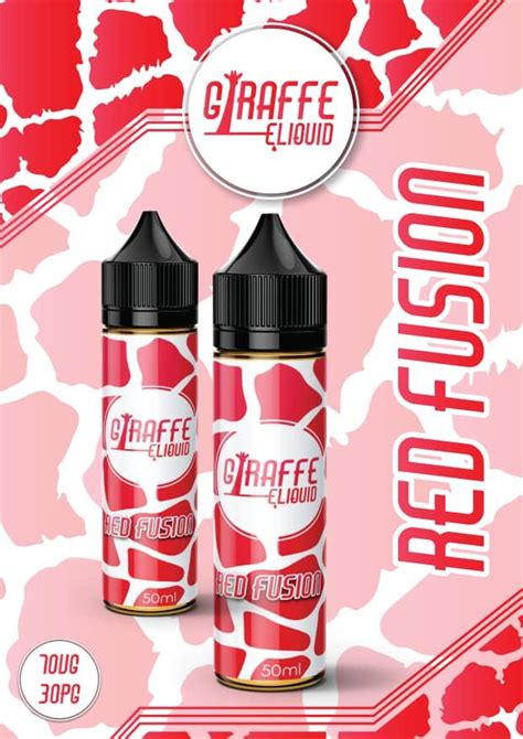 Red Fusion E Liquid 50ml Giraffe Exp Uk Vape Store E Cig Clouds