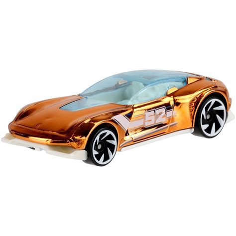 Hot Wheels Pearl And Chrome Vehicles Case