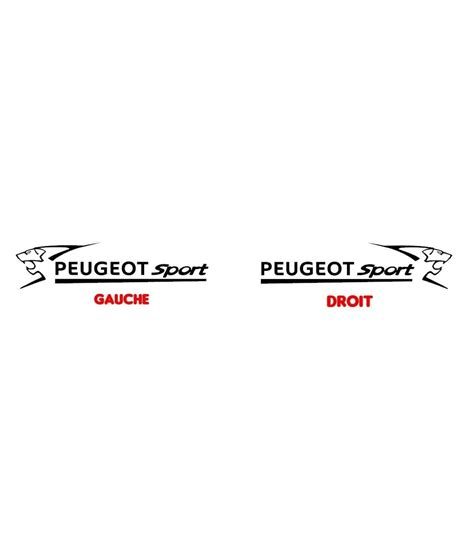 Stickers Peugeot Sport