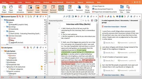 Logiciel D Analyse De Donn Es Qualitatives Tout En Un Maxqda Maxqda