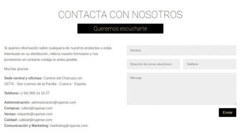 La página de contacto cómo diseñarla y qué elementos incluir