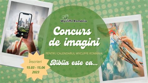 Concurs De Imagini Pentru Calendarul Wycliffe Rom Nia Pentru Anul