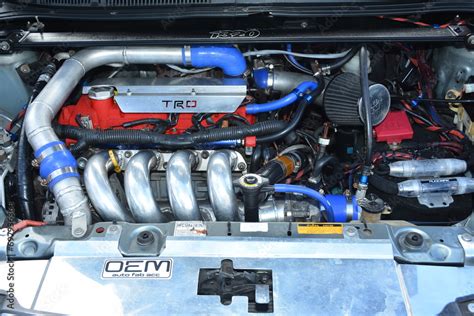 Toyota Vios Engine At Bumper To Bumper 19 In Pasay Philippines Stock