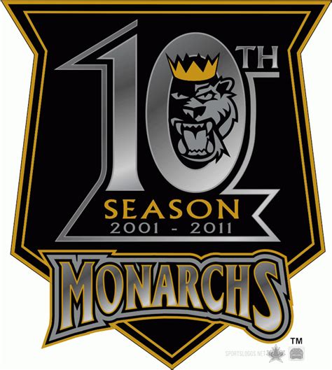 Manchester Monarchs Logo - Anniversary Logo - American Hockey League ...