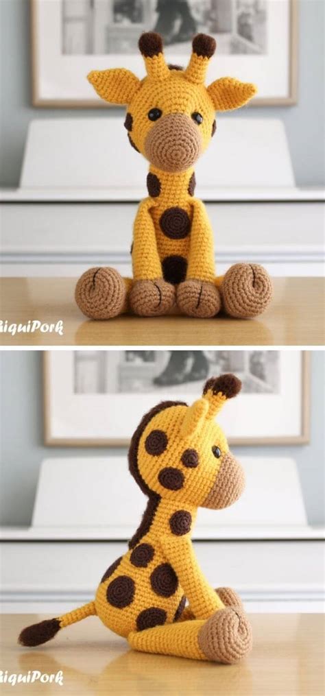 Crochet Amigurumi Giraffe Toy Free Paid Patterns Instructions