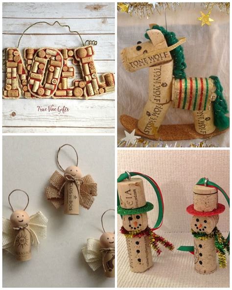 Wine Cork Christmas Craft Ideas Crafty Morning