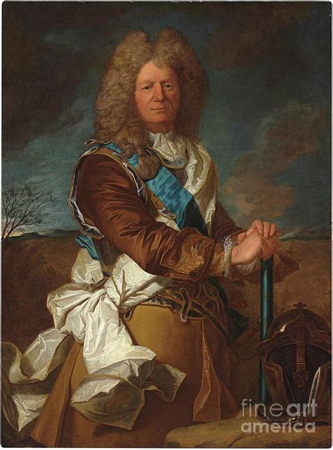 Portrait Of Sebastien Le Prestre Marquis De Vauban Marechal De France