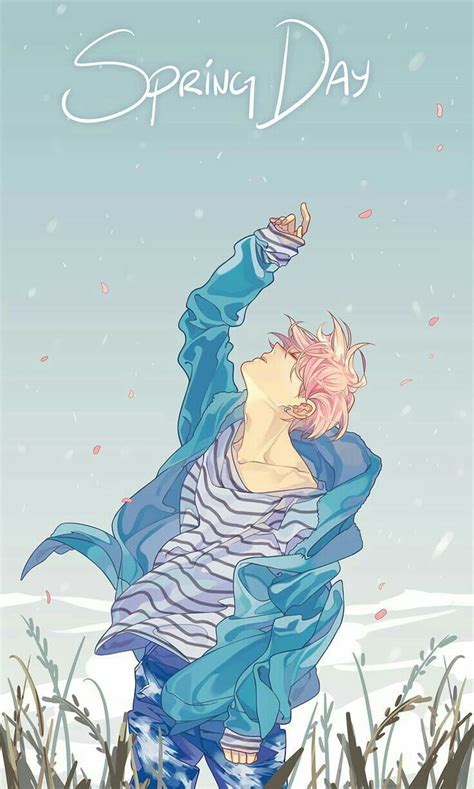 Spring Day You Never Walk Alone Anime Jimin Bts Hd Phone Wallpaper Pxfuel