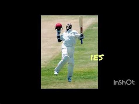 This Innings Of Brain Lara YouTube