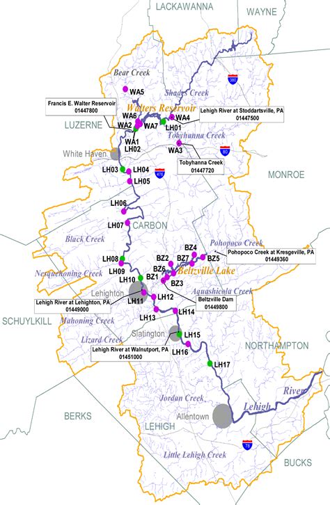 Lehigh Gorge State Park Map