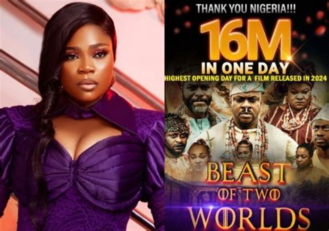 Actress Eniola Ajao Overjoyed As Her First Movie Ajakaju Beast Of Two