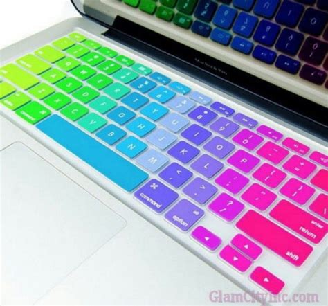 Rainbow Key Board Sticker Mac Book Keyboard Stickers Macbook