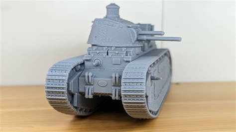 Super Heavy Tank Char 2C + Char 2C Normandie version (France, WW2 ...