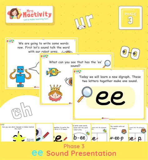 Phase 3 Phonics Lesson Presentation Ee Sound Phase 3 Phonics Resources