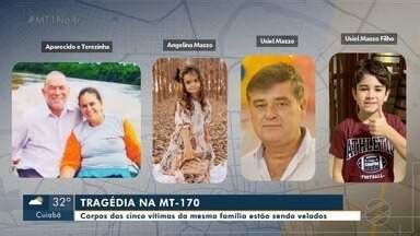 Mttv Edi O Cuiab Corpos De Fam Lia Que Morreu Em Acidente Na