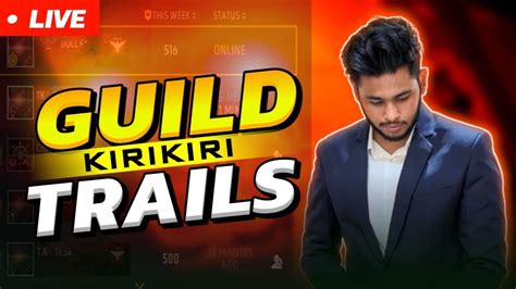 Guild Trails Room Card Madhe Free Fire Telugu Facecam Live