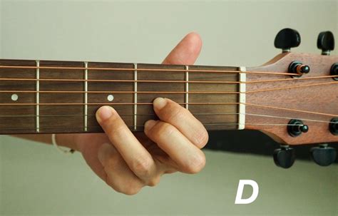 D Chord How To Play The D Major Guitar Chord Music Grotto