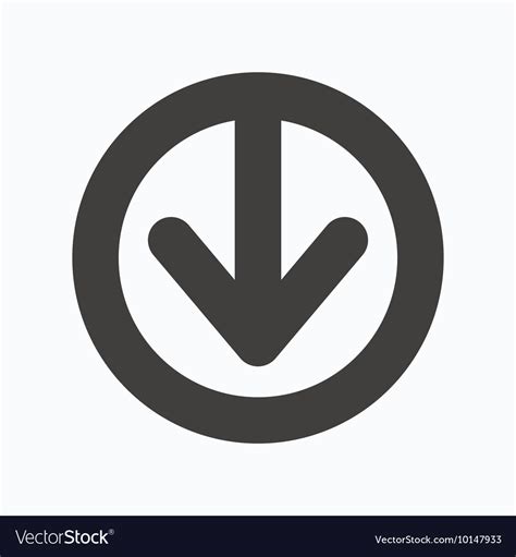 Download Icon Load Internet Data Sign Royalty Free Vector