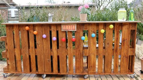 Bar Aus Paletten Bauen DIY Anleitung Shop