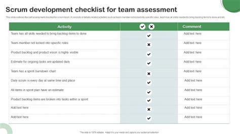 Scrum Assessment Status Powerpoint Presentation And Slides Slideteam