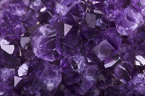 Purple Mineral Rocks