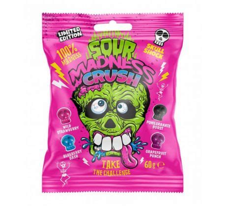 ihope sk Cukríky Sour Madness 60g Pink Crush