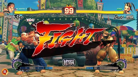 Ultra Street Fighter IV Ryu Vs Ibuki Hardest Difficulty YouTube