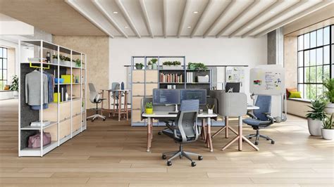 Steelcase Flex Mobile Reconfigurable Office Furniture Collection