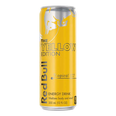 Red Bull The Yellow Edition Tropical Energy Drink Shop Sports And Energy Drinks At H E B