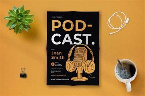 24 Best Podcast Mockup Psd Templates Instagramtalkshow M