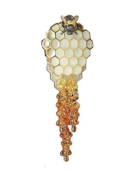 Pin by Ирина Чучуева on My inspiration | Honeycomb jewelry, Bee jewelry ...