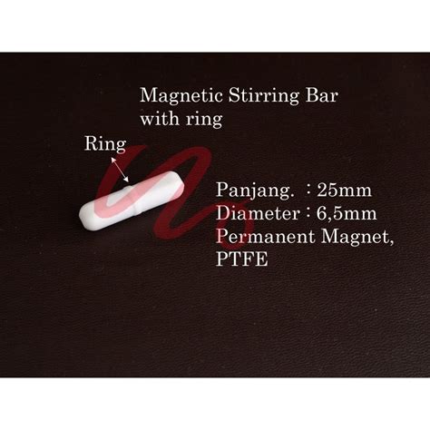 Jual Pengaduk Magnet Mm Magnetic Stirring Bar With Ring Shopee