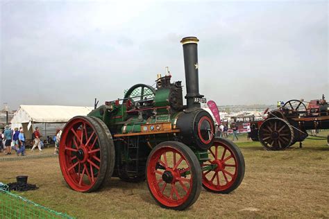 Paxman A 1911 Paxman Traction Engine Seen At Tarrant Hinto Flickr