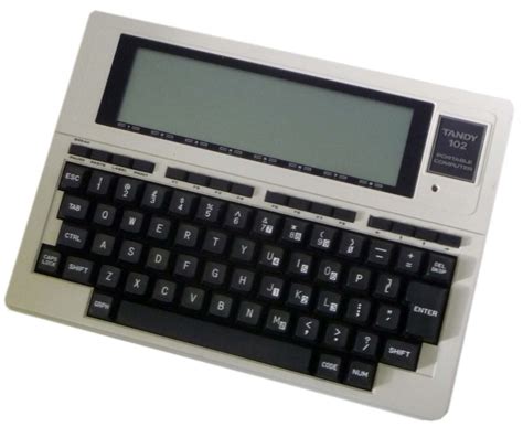 Tandy 102 Portable Computer Computing History