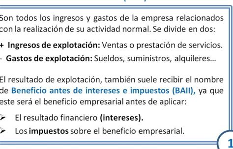 Ingresos De Explotación Qué Es Definición Y Concepto