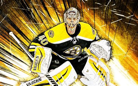 Download wallpapers 4k, Tuukka Rask, grunge art, NHL, Boston Bruins ...