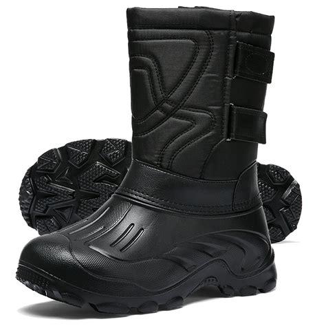 Own Shoe Winter Snow Boots For Men Mid Calf Warm Outdoor Snow Shoes Lightweight Water