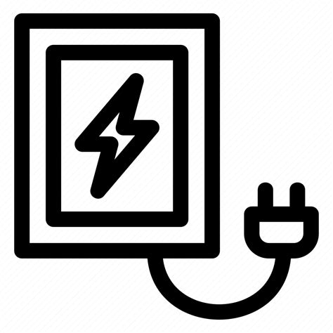 Charging Station Eletricity Energy Plug Power Outlet Icon