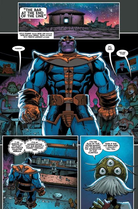 MARVEL COMICS SNEAK PEEK for DECEMBER 7, 2022 : Explore THANOS’ Past ...