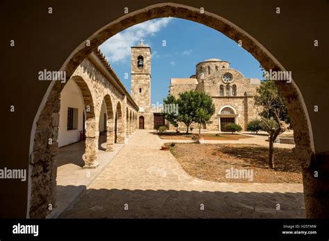 The Saint Barnabas Monastery And Icon Museum In Cyprus Stock Photo Alamy