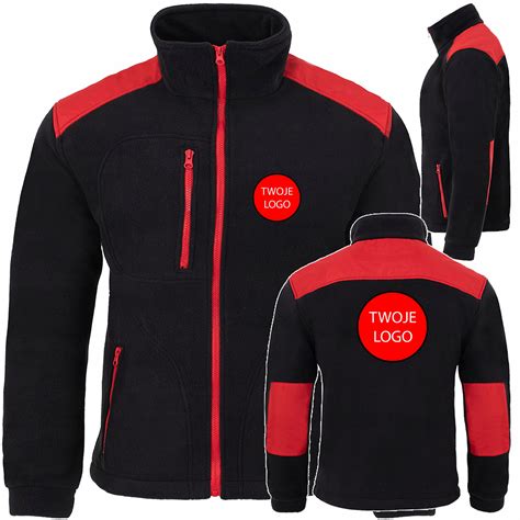 BLUZA POLAR Z WŁASNYM NADRUKIEM HAFTEM GRUBA MĘSKI 11816079993 Allegro pl