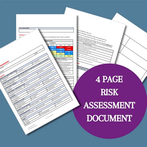 Risk Assessment Ndis Business Support Worker Agency Word Document Template For Providers