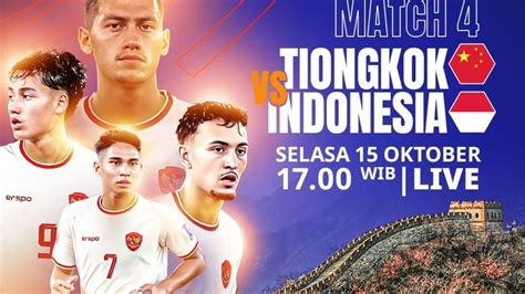 Daftar Lokasi Nobar Timnas Indonesia Vs China Di Jakarta Jogja Dan