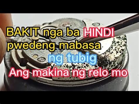 Bakit Nga Ba Hindi Pwedeng Mabasa Ang Makina Ng Relo YouTube