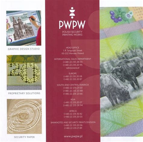 Folder Do Banknotu Testowego Pwpw Polskie Ubry Archiwum Niemczyk Pl